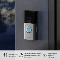 "Ring Battery Video Doorbell Pro - Smart Security at Your Fingertips (0840268988173)"